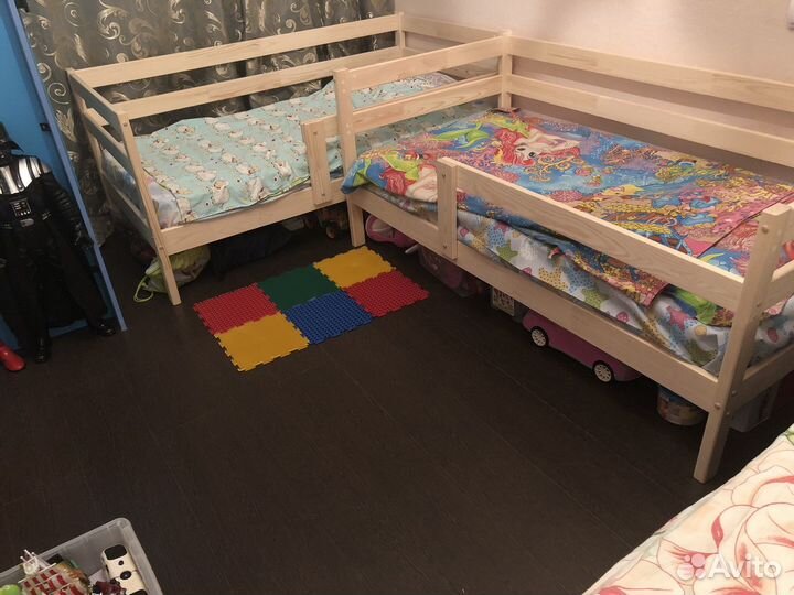 Детская кровать 160х80, без матраса, 1шт