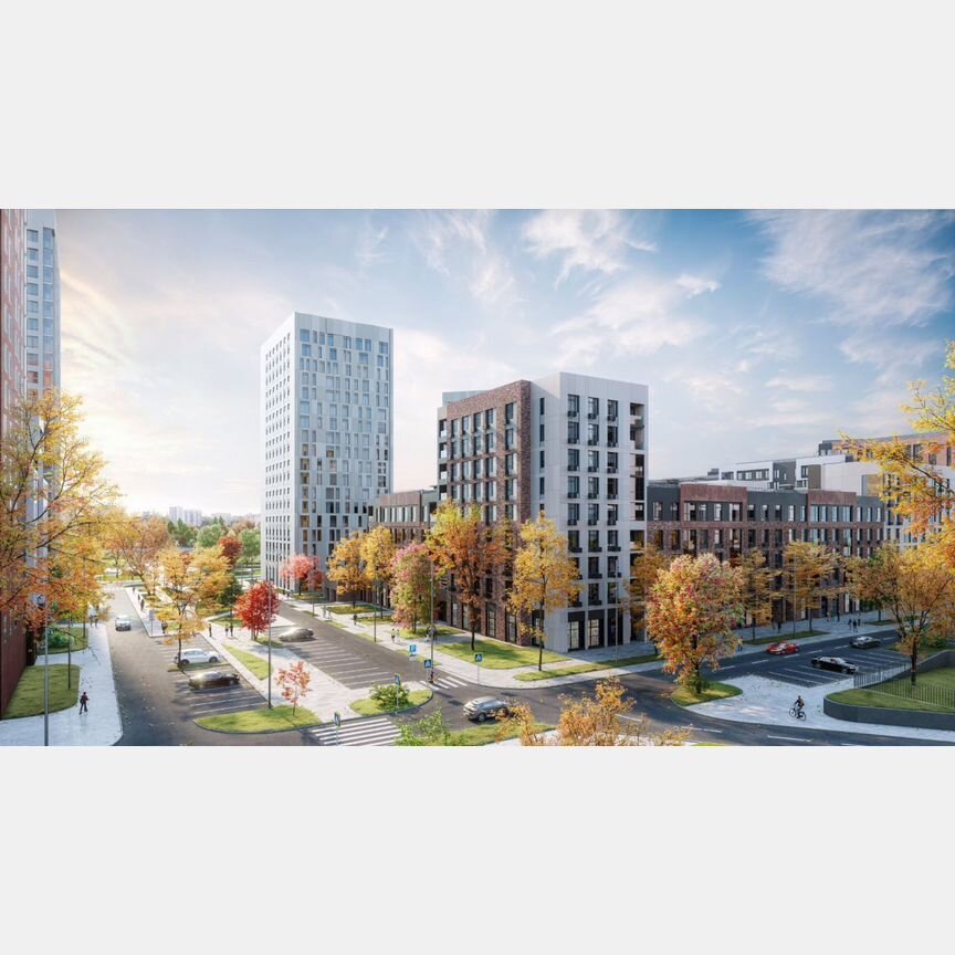 1-к. квартира, 49,1 м², 9/19 эт.