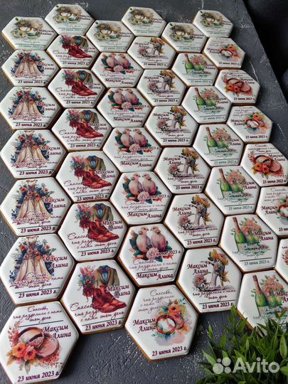 Пряники свадебные