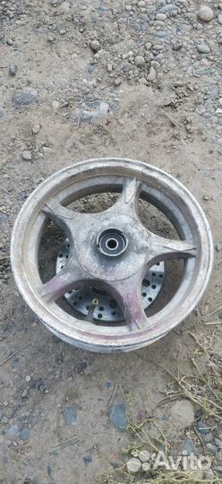 Переднее колесо для мопеда 10 дюймов