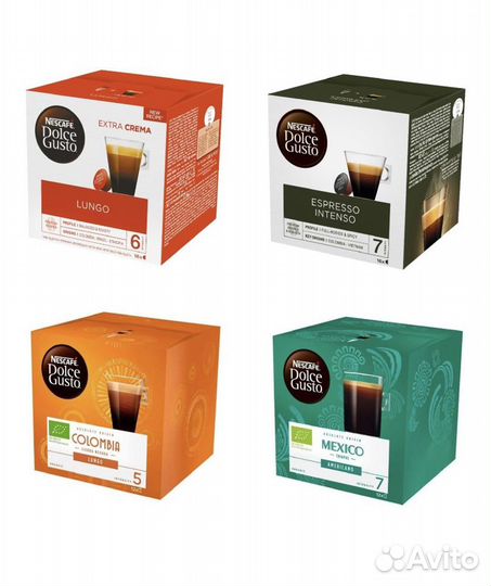 Растворимое и кофе в капсулах nescafe dolce gusto