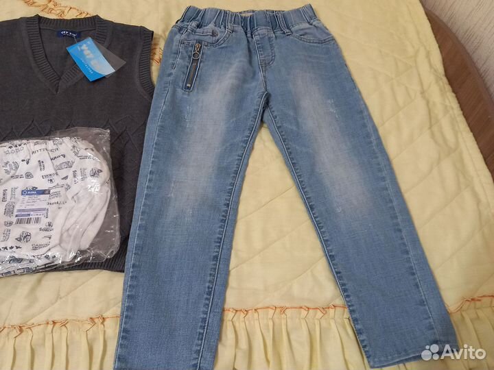 Вещи пакетом на мальчика 134-140