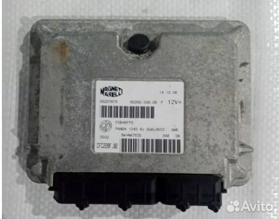 Эбу Фиат Панда Fiat Panda