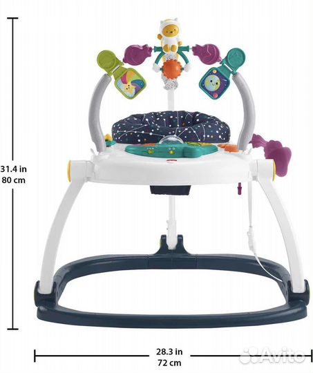 Игровой центр прыгунки напольные 4+