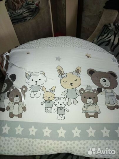 Бортики в кроватку