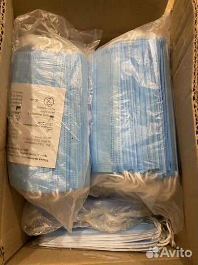 Маска одноразовая медицинская