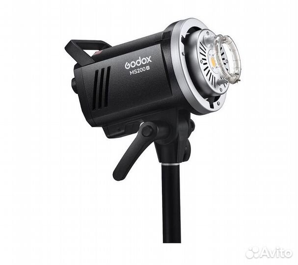 Вспышка студийная Godox MS200V со светодиодной пил