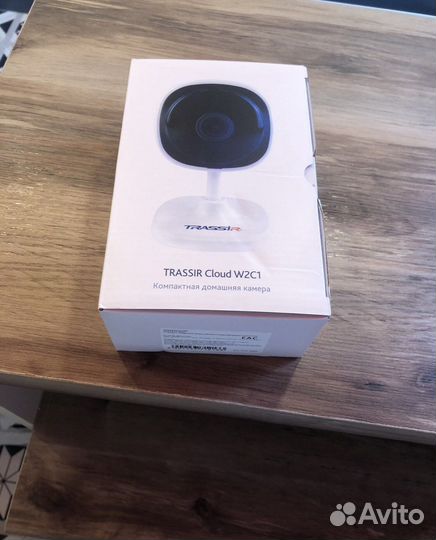 Облачная Wi-Fi IP видеокамера trassir TR-W2C1