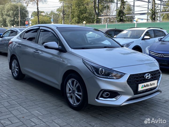 Hyundai Solaris 1.6 МТ, 2018, 77 219 км