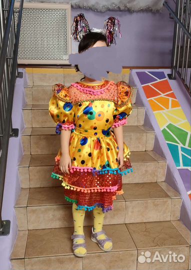 Костюм хлопушки для девочки