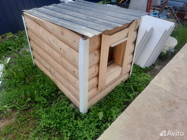 Будка для собаки утепленная