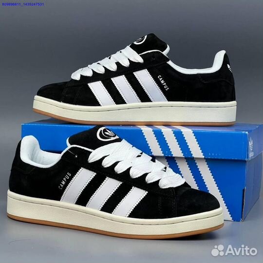 Кроссовки Adidas Campus 00 Black (Арт.97617)