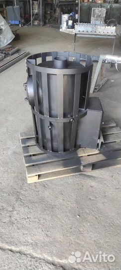 Печь банная с баком