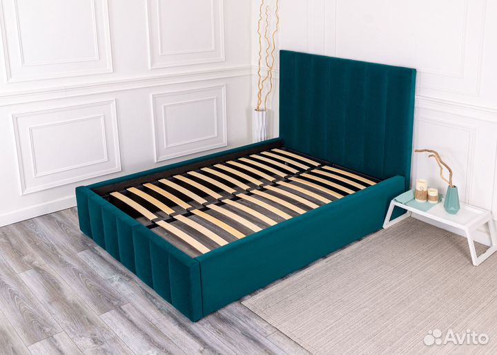 Кровать 120х200 Богема в велюре