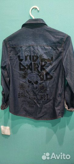 Джинсовая рубашка