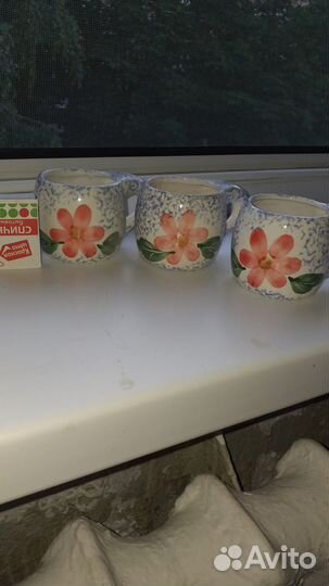 Глиняная посуда, ваза, чашка, кружка