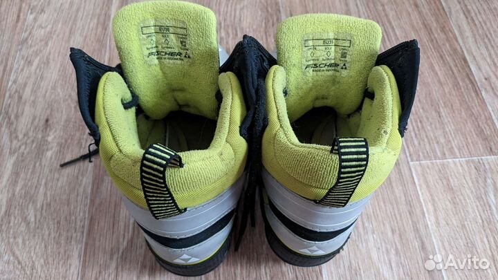 Лыжные ботинки fisher детские 35 36 размеры