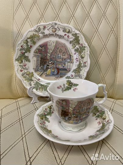 Чайная пара трио old iak palace ежевичная поляна