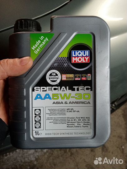 Масло моторное 5w30 ликви моли