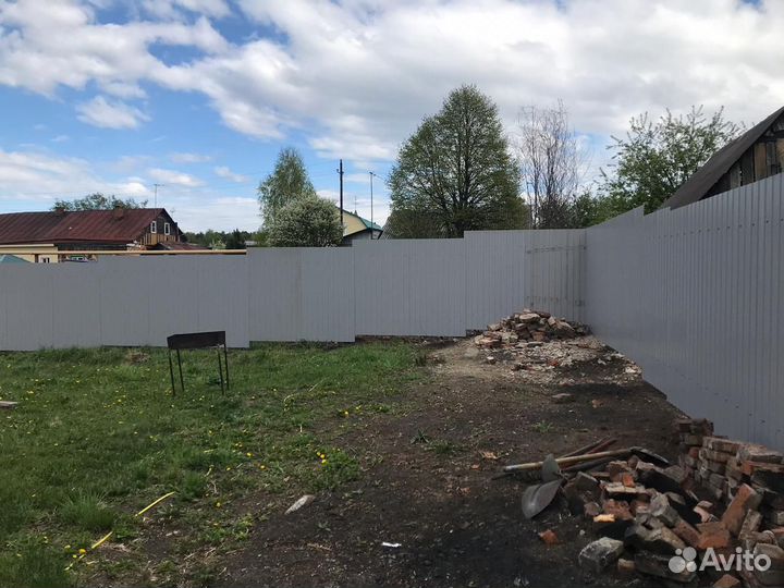 Забор из профлиста