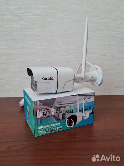 Беспроводная уличная WiFi видеокамера 2MP Kurato