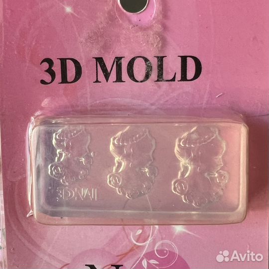 Молды 3D для ногтей (2 шт.)