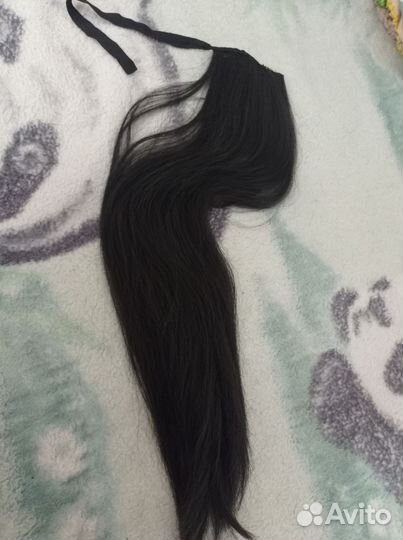 Шиньон хвост