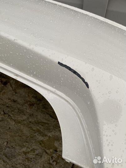 Бампер задний volkswagen polo 2012