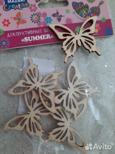 Декоративный элемент Бабочка, 2 вида