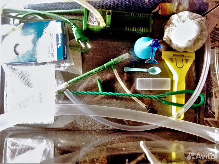 Аквариум 35л с крышкой, подсветкой, фильтром и пр