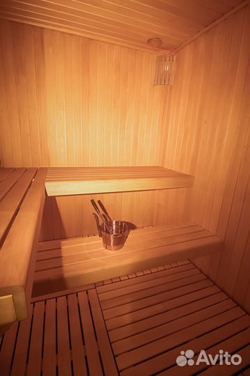 Баня на дровах с чаном