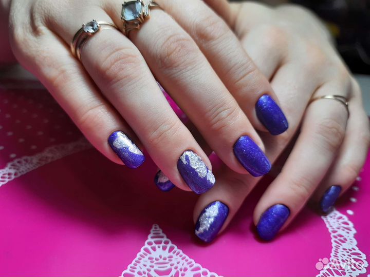 Маникюр на дому наращивание ногтей