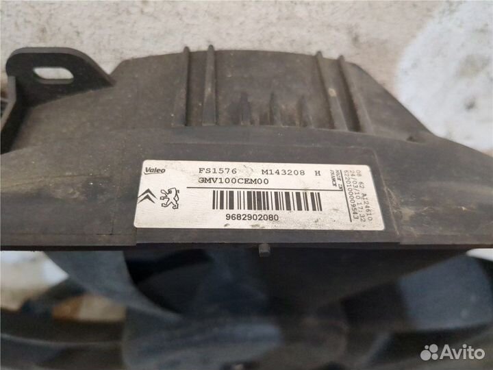 Вентилятор радиатора Citroen C3 2009, 2010