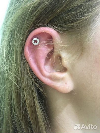 Прокол ушей, пирсинг