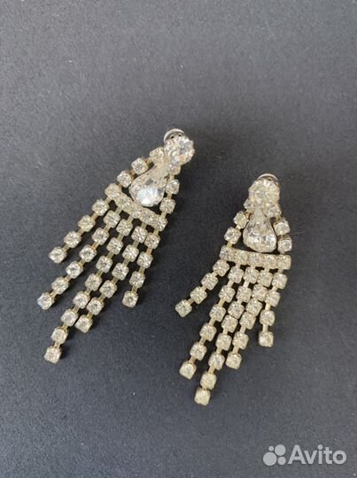 Серьги, винтаж