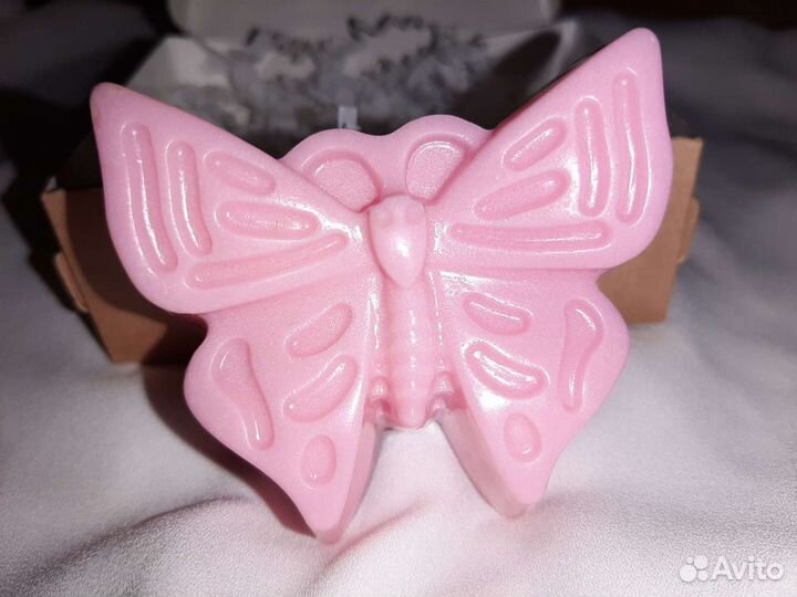 Мыло ручной работы - Бабочка