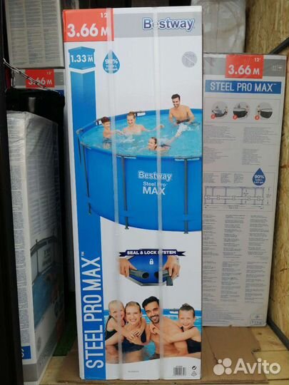 Каркасный бассейн Bestway 366х133 без комплекта