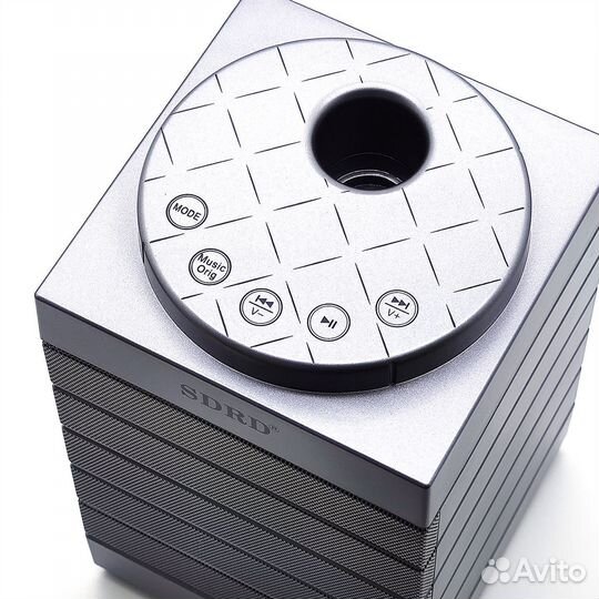 Караоке система серая 2 колонки + 2 микрофона