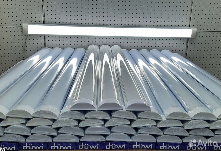 Светодиодные светильники 120см 6500К