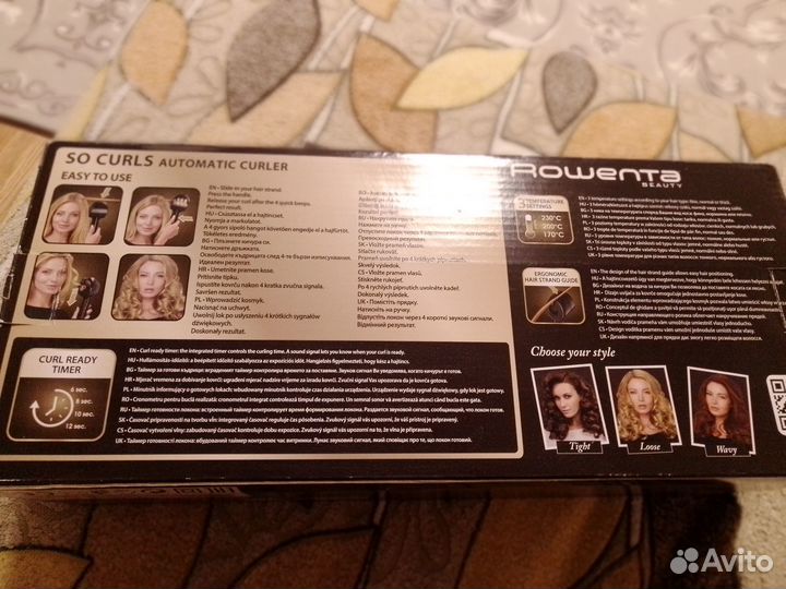 Продаю стайлер Rowenta so curls