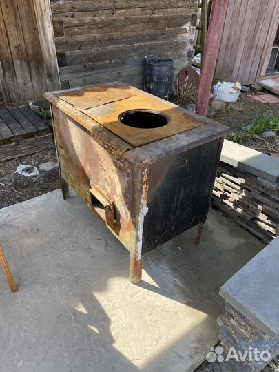 Печка с варочной плитой