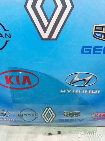 Стекло боковое двери Renault logan Прав