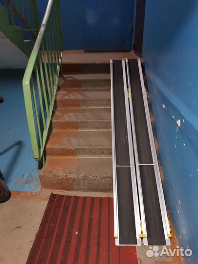 Пандус телескопический 2-ух секционный (155-310см)