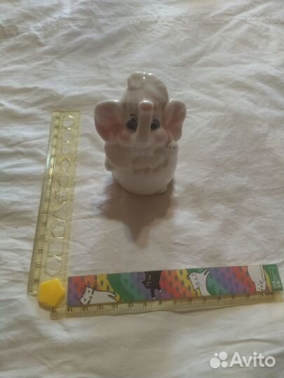 Солонка слоник фарфор