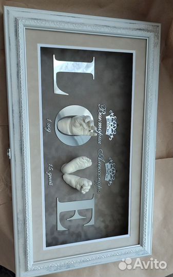 Слепки ручек и ножек