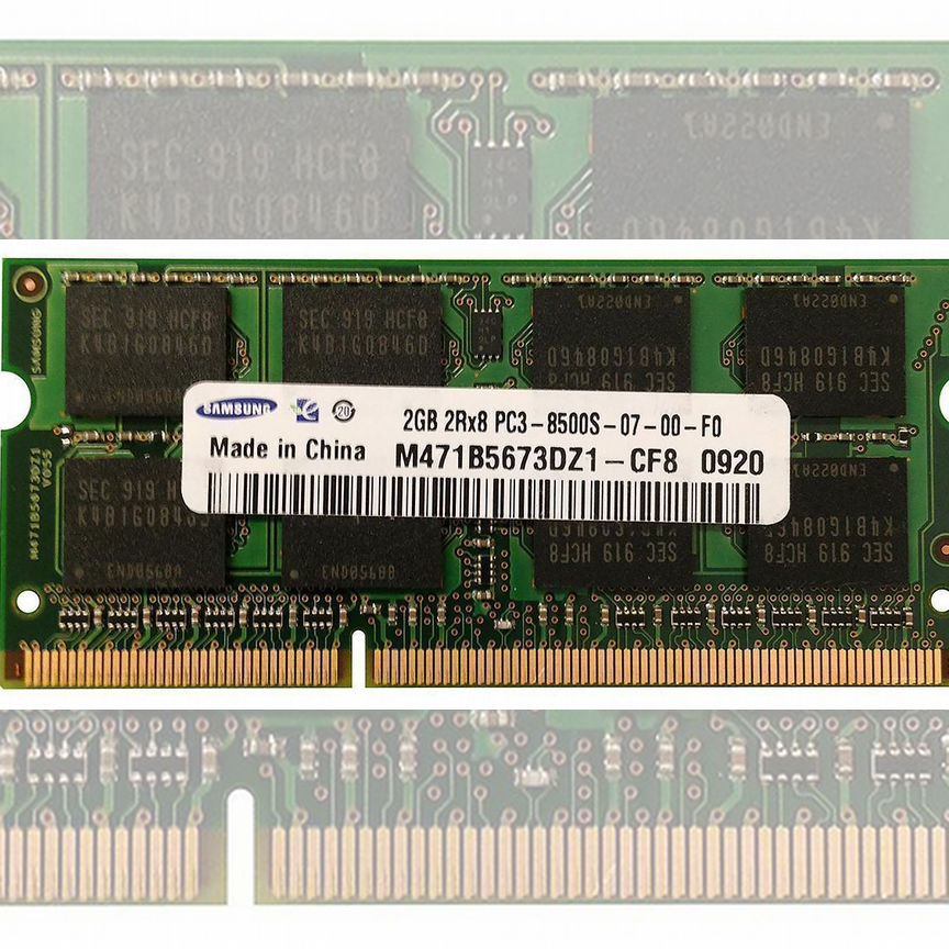 [M471B5673DZ1-CF8] Оперативная Память Samsung 2gb M471b5673dz1-Cf8