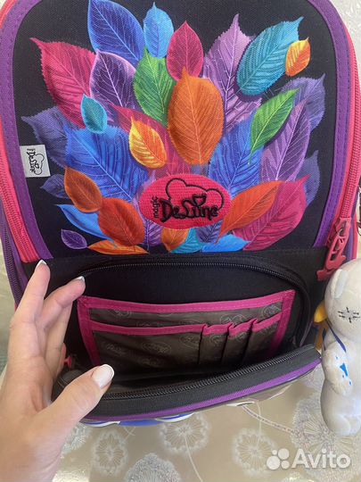 Ранец для первоклассника Delune 11-027 для девочки