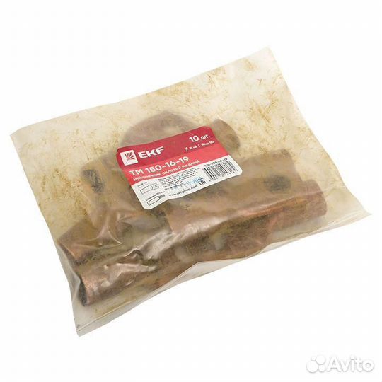 Наконечник медный тм 150-16-19 EKF tm-150-16-19
