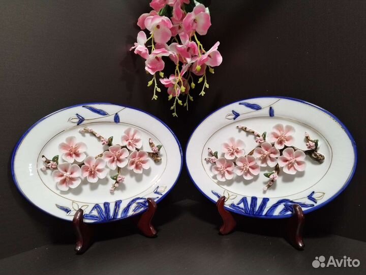 Предметы интерьера, тарелки, статуэтки, латунь