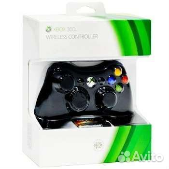 Оригинальный геймпад Xbox 360 беспроводной